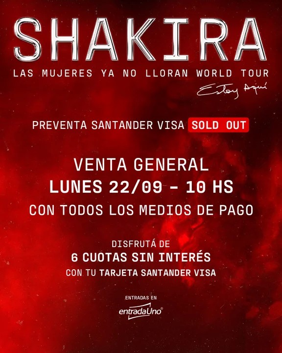 venta shakira
