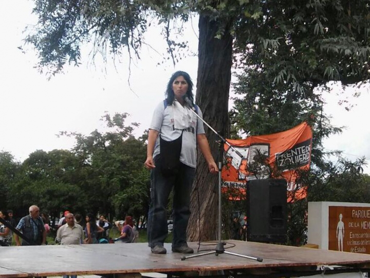 "No queremos más mujeres muertas, no queremos seguir perdiendo hermanas en la provincia de Jujuy" Anabel Yacianci