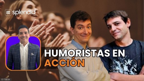 Ariel Tarico festejó el día del humorista con Martín Bilyk