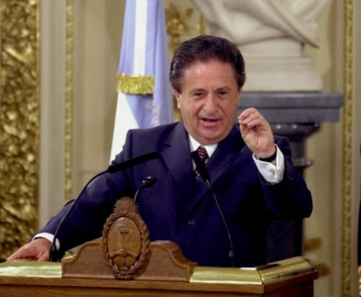 "Era imprescindible llegar a un tipo de acuerdo con el FMI...", Eduardo Duhalde.