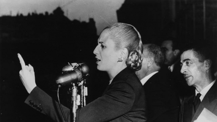 "Gracias a Evita" de Teodoro Boot, en la voz de Cynthia Ottaviano
