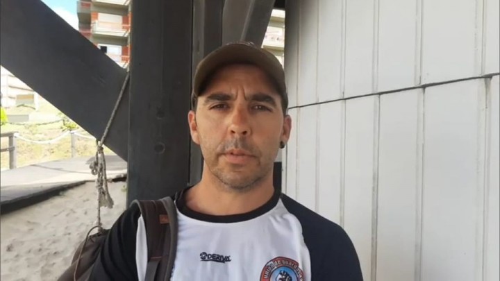 “Los guardavidas no somos valorados por nuestro trabajo. Hay problemas de insumos para empezar”. Agustín Rossberg
