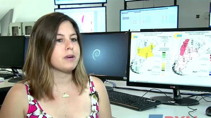 "A partir del jueves tendremos temperaturas mayores a 40°grados..", Cindy Fernandez